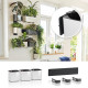 Умный вазон (кашпо и горшок) Green Wall Home Kit Glossy Белый для цветов и растений